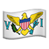 🇻🇮 flag: U.S. Virgin Islands display on Apple